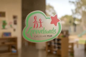 Grovelands Childcare Window Sticker